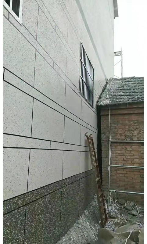 農(nóng)村自建房外墻水包水多彩案例