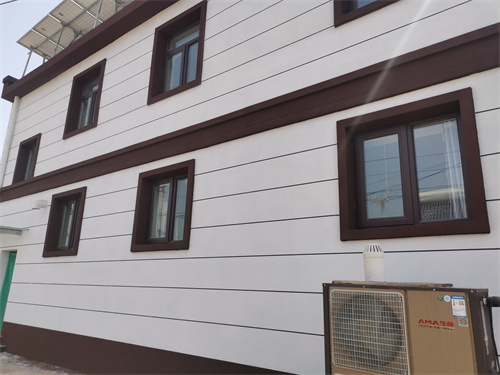 順義區(qū)自建房外墻真石漆案例