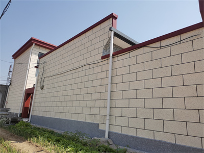 順義某農(nóng)村自建房外墻水包砂案例