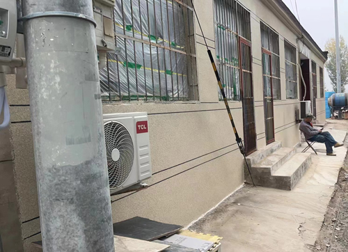 通州區(qū)南儀閣一層住宅外墻水包砂仿石漆